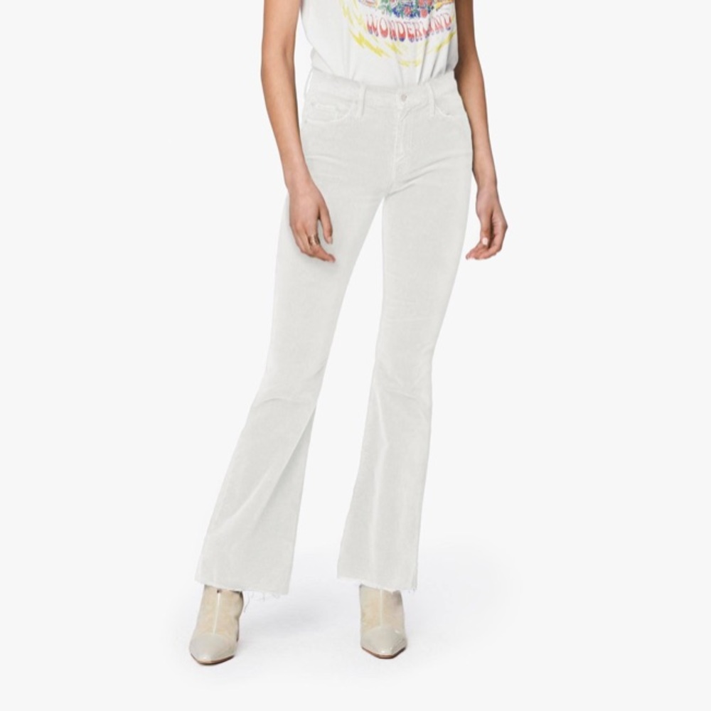 MOTHER the weekender fray jeans